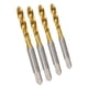 thumbnail image 3 of Macho de roscar para máquina en espiral Herramienta de de roscar en espiral con revestimiento de titanio M3 - M6 M3x0.5 kusrkot Macho de roscar en espiral HSS, 3 of 8