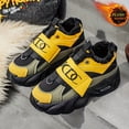 thumbnail image 4 of Men'S Winter Snow Boots - Lightweight Warm Insulated Cold Weather Boots with Closure, Non-Slip PVC Sole - All-Season Outdoor, Hiking, Casual Shoes - Easy-Clean Faux, 4 of 9