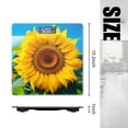 thumbnail image 2 of Bathroom Scale, Highly Accurate Digital Body Scale,Precisely Measures Weight up to 400 lbs-Beautiful Sunflower In The Field With Blue Sky Background, 2 of 4