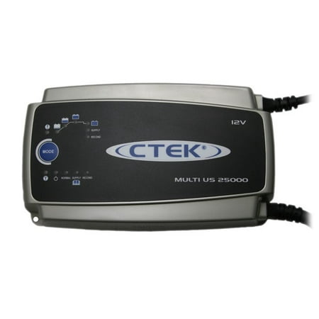 CTEK 56-674 Multi US 25000 8-Step, Fully Automatic 12 Volt 25 Amp Battery