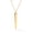 14K Yellow Gold, variant on 10K Yellow Gold “LOVE” Design Necklace for Women, Adjustable 15–17 Inch Diamond-Cut Cable Chain