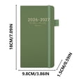 thumbnail image 3 of Journal 2026 avec Fermeture à Bande Élastique Relié à Couverture Rigide, 3 of 5