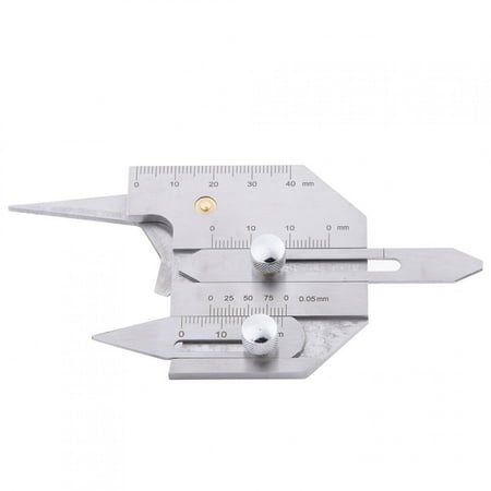 

Stainless Steel Fillet Welding Inspection Gauge Set Rustproof Welding Gauge Professional For Solderer Welder