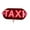 Red, variant on Soumake Taxi Cab Windscreen Windshield Sign LED Light Car High Brightness Lamp Bulb