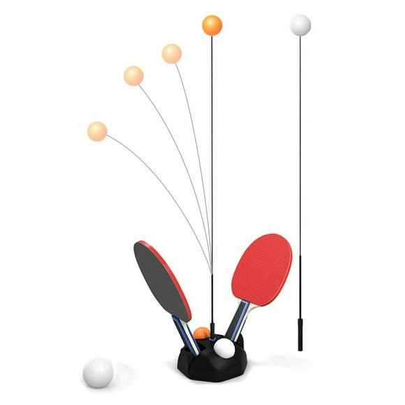 Elastic Soft Shaft Table Tennis Trainer, Anti-Slip Feet For Stability And Rebounding, Convenient Practice Tool Ideal For Personal Training, Indoor And Outdoor Sports Supplies With