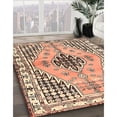 thumbnail image 2 of Ahgly Company Indoor Rectangle Traditional Sienna Brown Persian Area Rugs, 7' x 10', 2 of 6