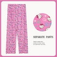 thumbnail image 1 of Pantalon de Pyjama Sanrio Hello Kitty Pantalon d'Intérieur pour Femmes Style Décontracté Ins Mince Doux Chambre Climatisée Sommeil, 1 of 4