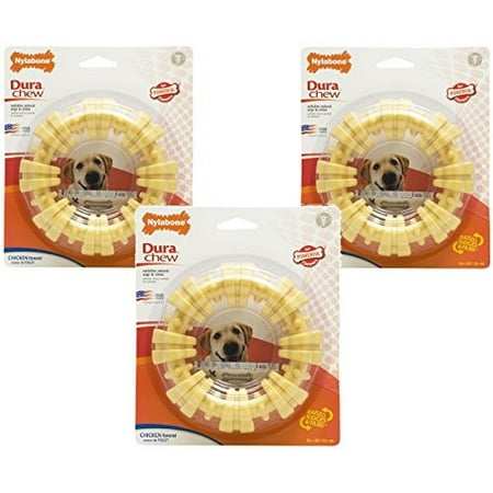 Nylabone Dura Chew Textured Ring Dog Chew