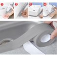 thumbnail image 4 of 3 Rouleaux (gris) Bande D'tanchit Impermable,joint Salle De Bain,pvc Ruban De Calfeutrage Autocollant Pour Cuisine,toilettes Wc,baignoire, 4 of 5