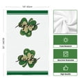 thumbnail image 4 of Sm:)e Gold Shamrock Clover Saint Patricks Day Kitchen Dish Towels 18x26 Inch Set of 4 Polka Dot, 4 of 7