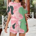 thumbnail image 2 of Leopard Print Pattern Print Women'S Pajamas Set Summer Sleepwear Sets 2 Piece Lounge Set, 2 of 7