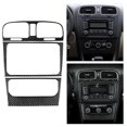 thumbnail image 4 of 3Pcs Carbon Fiber Car Console Air Vent Outlet Cover For Golf 6 Mk6 2008-2012, 4 of 9
