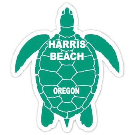 

Harris Beach Oregon 4 Green Turtle Shape Magnet
