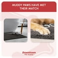 thumbnail image 3 of My Doggy Place Dog Mat for Muddy Paws, Washable Dog Door Mat, Ash, L, 3 of 7