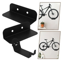 Amosfun Bike Wall Stand  Easy Install Black Steel for Garage Use