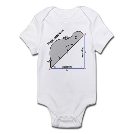 

CafePress - Hippopotenuse Body Suit - Baby Light Bodysuit