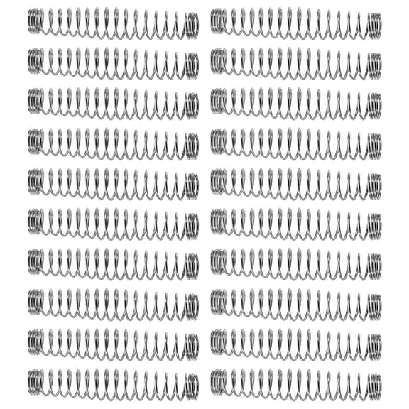 KONTONTY 36pcs Stainless Steel Replacement Springs for Pruning Shears Gardening Pruner Trimming Scissors Branches and Flowers