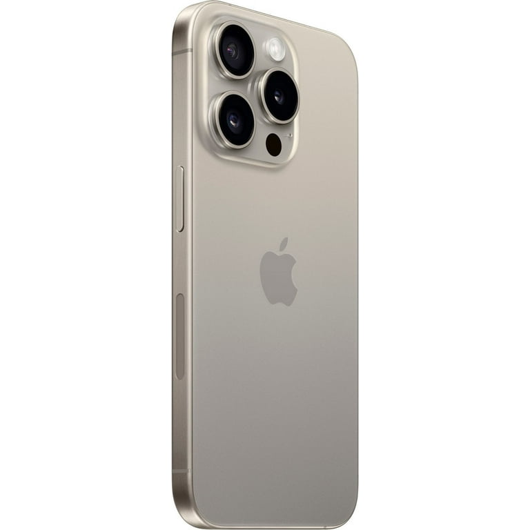 Restored Apple iPhone 15 Pro 256GB (Cricket Wireless) Natural Titanium  MTQU3LL/A Excellent Condition 