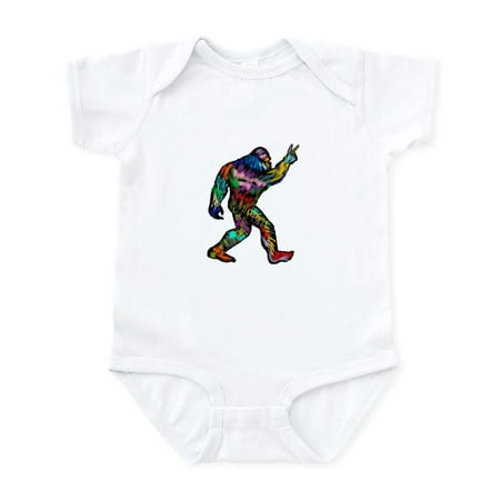 

CafePress - PEACE UP Body Suit - Baby Light Bodysuit Size Newborn - 24 Months