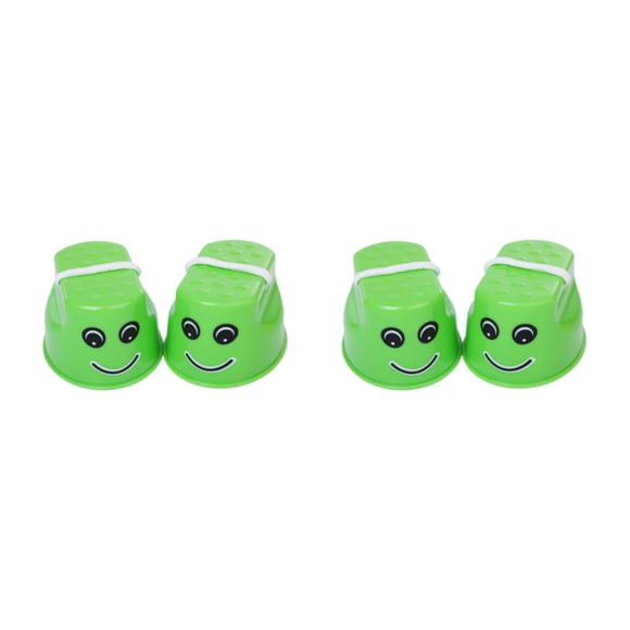 Bewildely Zancos de plástico para caminar para niños, 2 uds., coordinación y equilibrio con diversión Type1 NO1