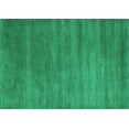 thumbnail image 1 of Ahgly Company Machine Washable Indoor Rectangle Abstract Turquoise Blue Contemporary Area Rugs, 5' x 7', 1 of 4