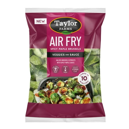 Taylor Farms Air Fry Spicy Maple Brussels, 12 oz, Fresh