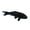 Black, variant on Plastic Fish Mini Koi Fish Figurines PVC Carp Statues Realistic Fish Aquarium Decorations Fake Fish for Fish Tank Fairy Garden Dollhouse Miniature Decor Fish Toy