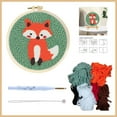 thumbnail image 6 of Sun Punch Needle Kits Adults Beginner, Handcraft DIY Craft Hoop Kit with Instructions Home Decor, 6 of 6