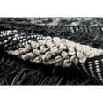 thumbnail image 2 of Momeni Otto Striped Hand Woven Black Area Rug 5' X 7'6", 2 of 4