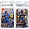 NECA Team Fortress 2 BLU Series 1 Set of 2 Action Figures