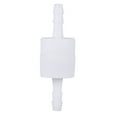 thumbnail image 2 of Plastic 1-Way Check Valve, Plastic White Plastic 1-Way Valve, Durable Inline Check Valve, For Water Gas Air, 2 of 8