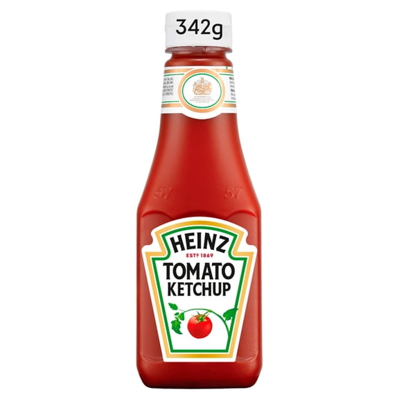 Heinz Tomato Ketchup Squeezy 342G, Imported from Britain