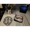 thumbnail image 3 of Carolines Treasures DAC7504PTHD 7.5 x 7.5 in. Blue Heron Setting Sun Pot Holders - Set of 2, 3 of 7