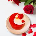 thumbnail image 4 of HongHeng Valentine's Day Red Cake Aromatherapy Candles Warm Heart Birthday Gift Holiday Gift Girlfriend Peach Heart Romantic Gift, 4 of 6