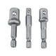 thumbnail image 1 of Juego de adaptadores de enchufe, 3 piezas/juego, adaptador de enchufe de 1/4 pulg., adaptador de destornillador, estándares líderes en la industria, 1 of 9