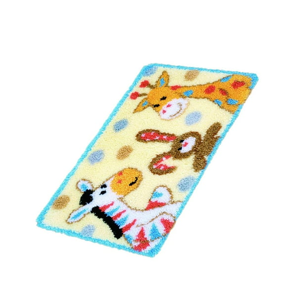 Latch Hook Beginner Animals Zoo Design Latch Hook s Set for Kids and