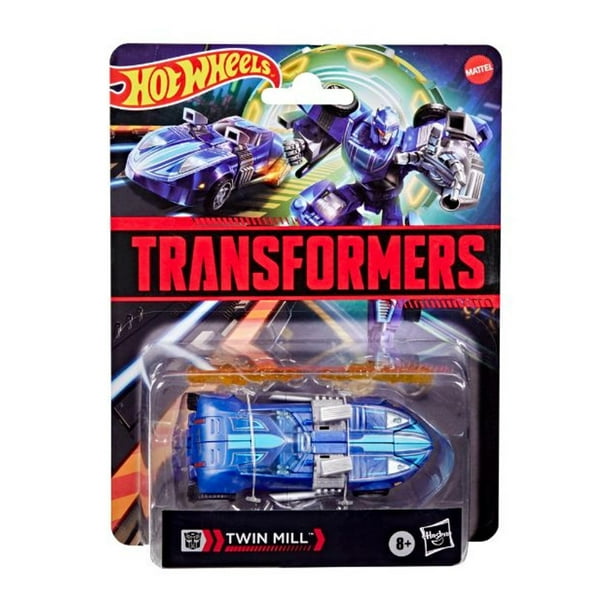 Figura de Acción Hasbro Transformers x Hot Wheels Twin Mill