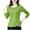 Mint Green, variant on Turilly Comfortable Lightweight Tops for Women Solid Color Casual Cotton Long Sleeved T-shirt Lace Design