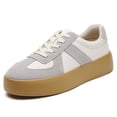thumbnail image 2 of Zapatos Skate Deporte Casuales Mujeres Con Cordones Antideslizante Cómodo, 2 of 8
