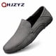 thumbnail image 2 of 2023 mocasines de cuero genuino para Hombre, mocasines, zapatos informales hechos a mano, zapatos formales sin cordones para Hombre, Zapatillas para Hombre, 2 of 5
