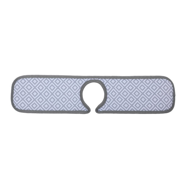 Alfombrilla para grifo de cocina, a prueba de salpicaduras, alfombrilla protectora para grifo (S)