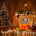 thumbnail image 2 of Calcetín Navideño De Metal Para Chimenea Con Diseño Antideslizante Para Guirnaldas Y Lámparas Advancent HA044548-02, 2 of 6