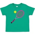 thumbnail image 3 of Inktastic Pink Tennis Racket and Ball Boys or Girls Baby T-Shirt, 3 of 5