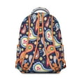 thumbnail image 3 of Statement Paisley Backpack – Ideal Paisley Gift for Students, Durable School Bag with Hidden Pocket, Trendy Laptop Backpack, 3 of 6