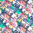 thumbnail image 2 of Zelouf Zs1405O Print Ity  , Sewing, DIY, Crafts Fabric by the Yard, 432 Blue/red, 20 Yard, 2 of 2