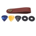 thumbnail image 4 of Guitar Button Tie,6 Sets Guitar Neck Guitar Adapter Strap Leather Head Strap Convenient Use, 4 of 14