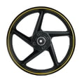 thumbnail image 2 of Rin Trasero Negro Filo Amarillo 2.15X18 Italika Ft 150 Gts (23-25), 2 of 3