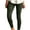 Army Green, variant on Fall Winter Pants for Women Plus Size Soft Women Lady Skinny Pants High Waist Stretch Slim Pencil Trousers Green L