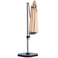 thumbnail image 2 of Patiojoy Parasol Déporté d'Extérieur 11 Pieds pour Patio avec Base Beige, 2 of 3