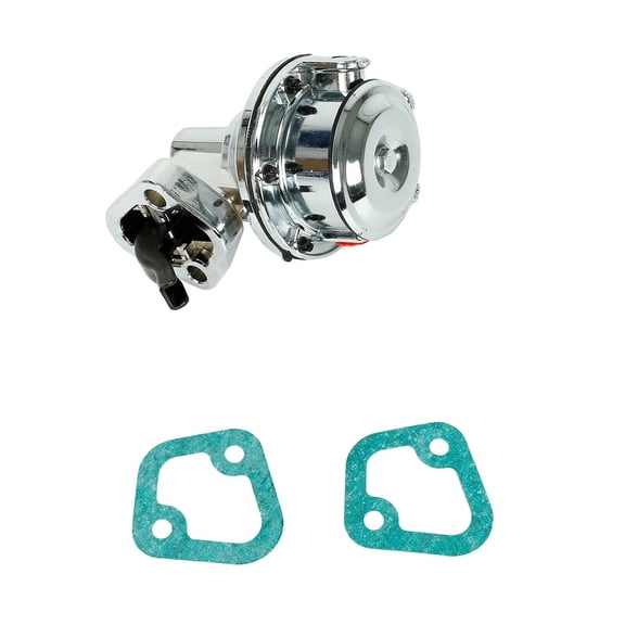 Confote Mechanical Fuel Pump Compatible with SBC Chevy V8 Engine,6PSI 1/4” NPT Inlet/Outlet